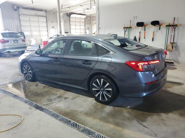 2HGFE1F70NH325676 - 2022 HONDA CIVIC EX CHARCOAL photo 2
