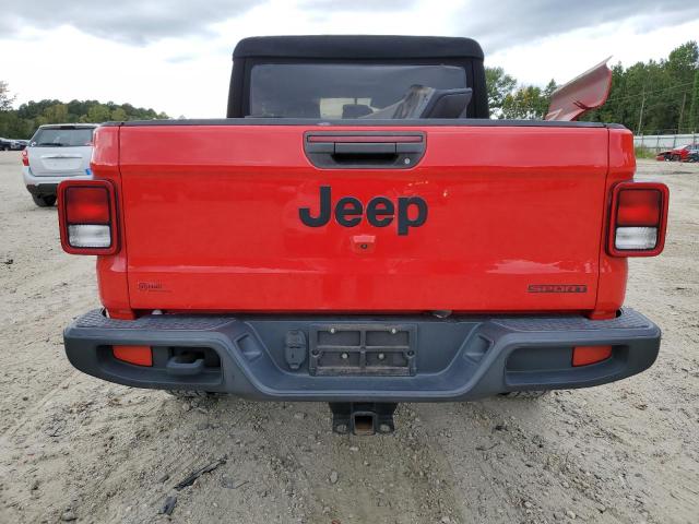 1C6JJTAG5LL125150 - 2020 JEEP GLADIATOR SPORT RED photo 6