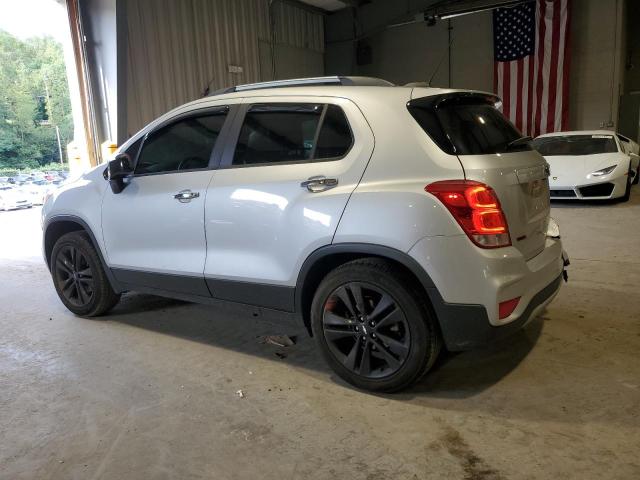 3GNCJPSB3KL262027 - 2019 CHEVROLET TRAX 1LT 银色 照片 2