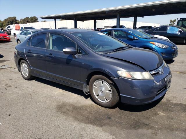 JHMFA36298S023650 - 2008 HONDA CIVIC HYBRID CHARCOAL photo 4