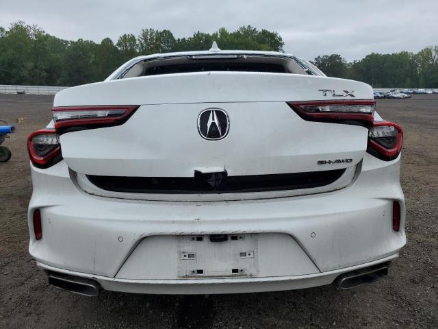 19UUB6F4XMA007886 - 2021 ACURA TLX TECHNOLOGY WHITE photo 6