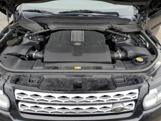 SALWR2VF9FA604683 - 2015 LAND ROVER RANGE ROVE HSE BLACK photo 12