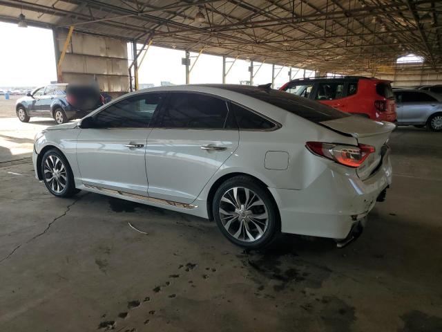 5NPE34ABXFH138502 - 2015 HYUNDAI SONATA SPORT WHITE photo 2