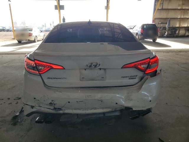 5NPE34ABXFH138502 - 2015 HYUNDAI SONATA SPORT WHITE photo 6