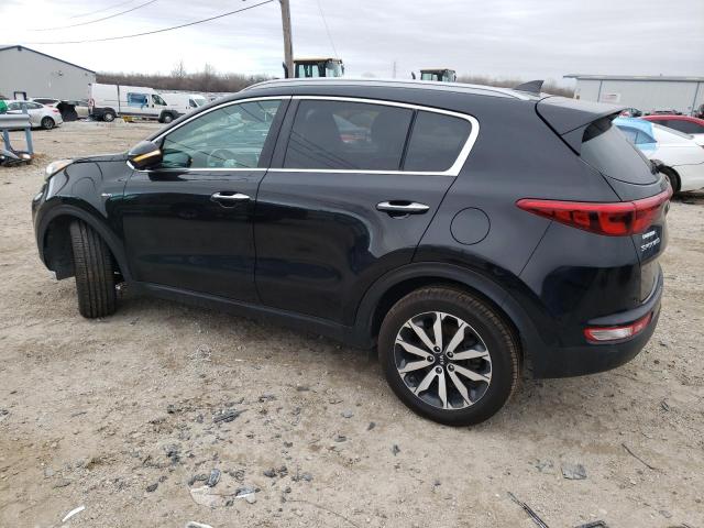 KNDPNCAC3J7363573 - 2018 KIA SPORTAGE EX BLACK photo 2