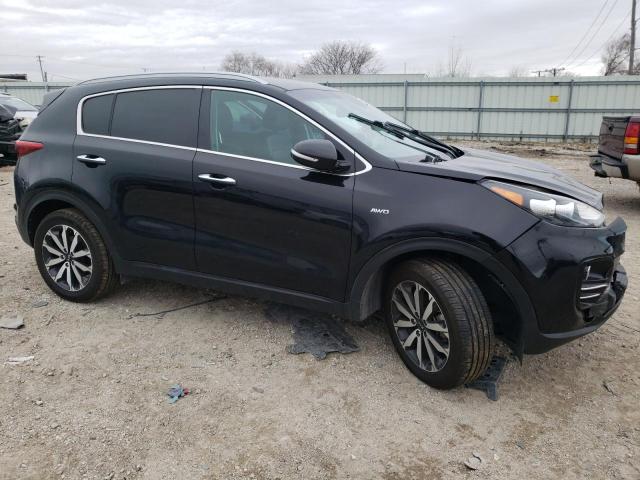 KNDPNCAC3J7363573 - 2018 KIA SPORTAGE EX BLACK photo 4