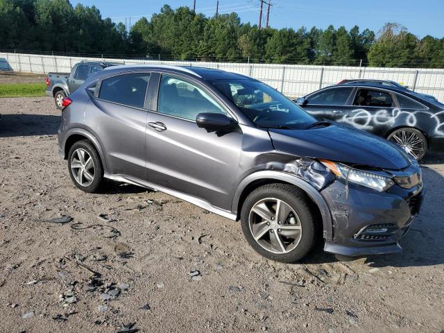 3CZRU6H98KM716480 - 2019 HONDA HR-V TOURING GRAY photo 4