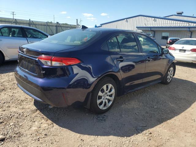 JTDEPMAE7MJ177180 - 2021 TOYOTA COROLLA LE BLUE photo 3