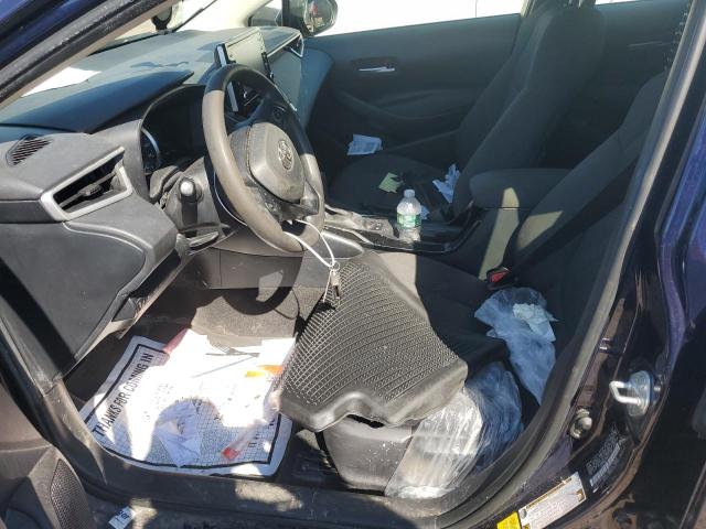 JTDEPMAE7MJ177180 - 2021 TOYOTA COROLLA LE BLUE photo 7