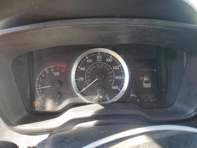 JTDEPMAE7MJ177180 - 2021 TOYOTA COROLLA LE BLUE photo 9