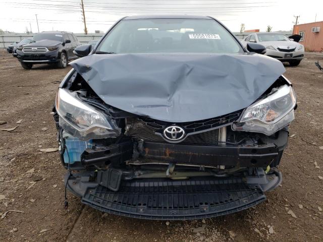 2T1BURHE3EC208307 - 2014 TOYOTA COROLLA L GRAY photo 5