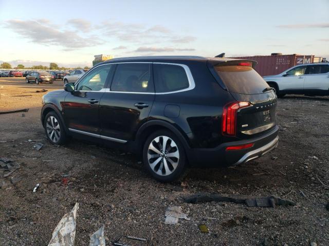 5XYP6DHC6LG007634 - 2020 KIA TELLURIDE S BLACK photo 2