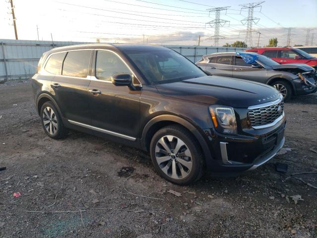 5XYP6DHC6LG007634 - 2020 KIA TELLURIDE S BLACK photo 4