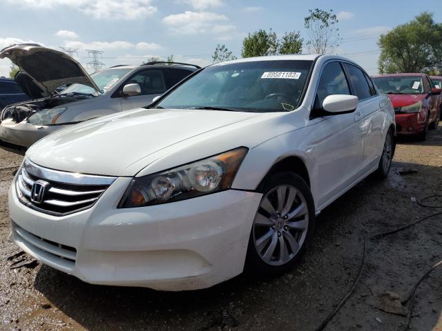 1HGCP2F86CA029326 - 2012 HONDA ACCORD EXL WHITE photo 1