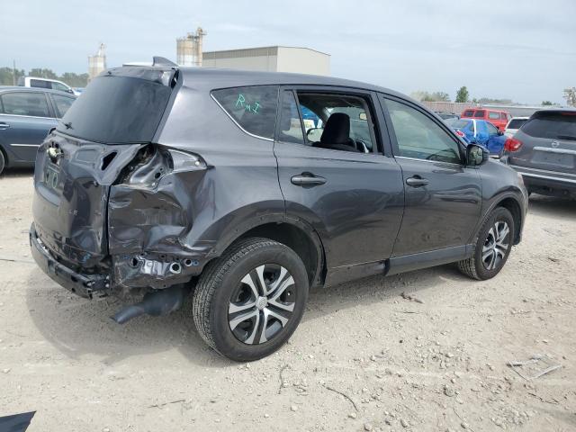JTMZFREV3JJ180200 - 2018 TOYOTA RAV4 LE GRAY photo 3