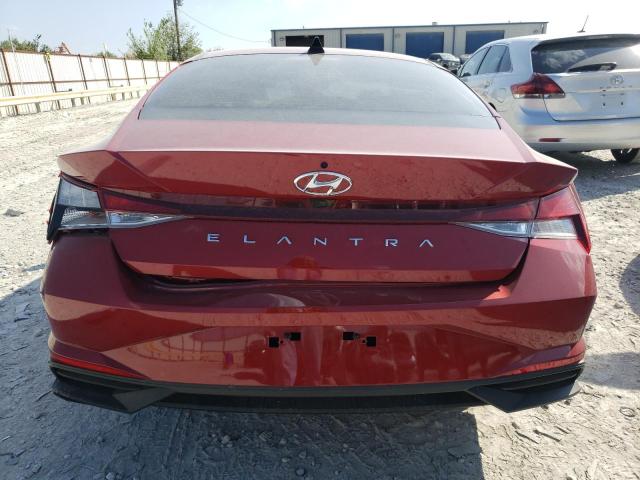 KMHLS4AG7PU573552 - 2023 HYUNDAI ELANTRA SEL BURGUNDY photo 6