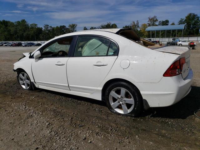 1HGFA16857L033838 - 2007 HONDA CIVIC EX WHITE photo 2