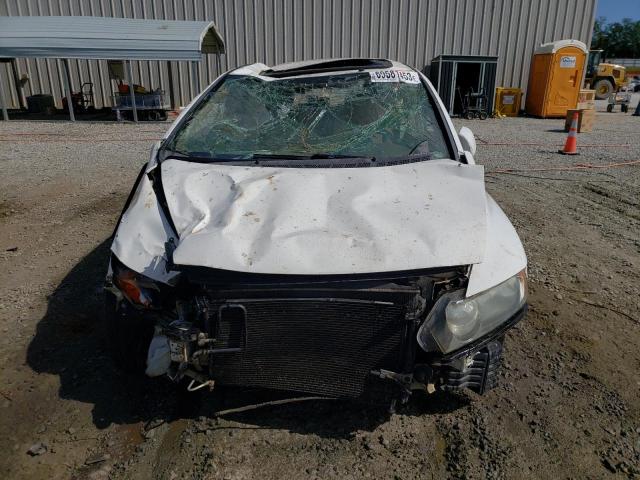 1HGFA16857L033838 - 2007 HONDA CIVIC EX WHITE photo 5