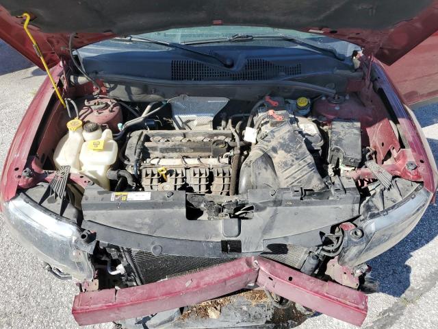 1C4NJCBA2HD148696 - 2017 JEEP COMPASS SPORT RED photo 12