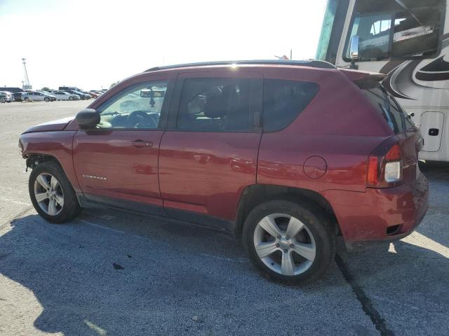 1C4NJCBA2HD148696 - 2017 JEEP COMPASS SPORT RED photo 2