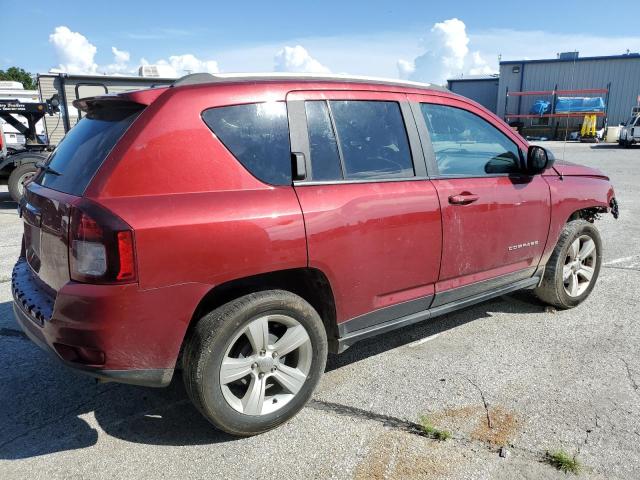 1C4NJCBA2HD148696 - 2017 JEEP COMPASS SPORT RED photo 3