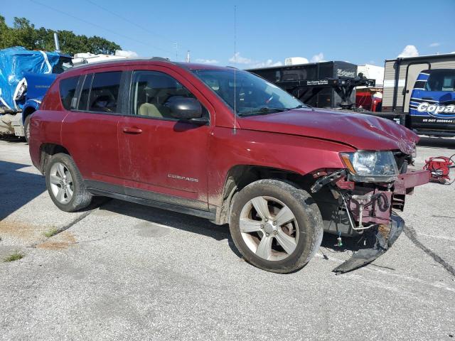 1C4NJCBA2HD148696 - 2017 JEEP COMPASS SPORT RED photo 4