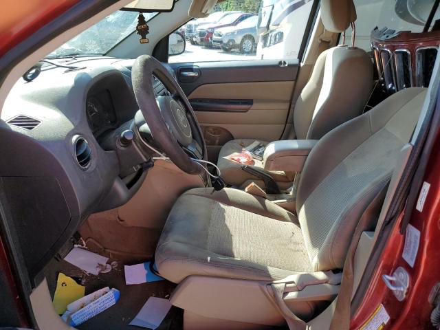 1C4NJCBA2HD148696 - 2017 JEEP COMPASS SPORT RED photo 7