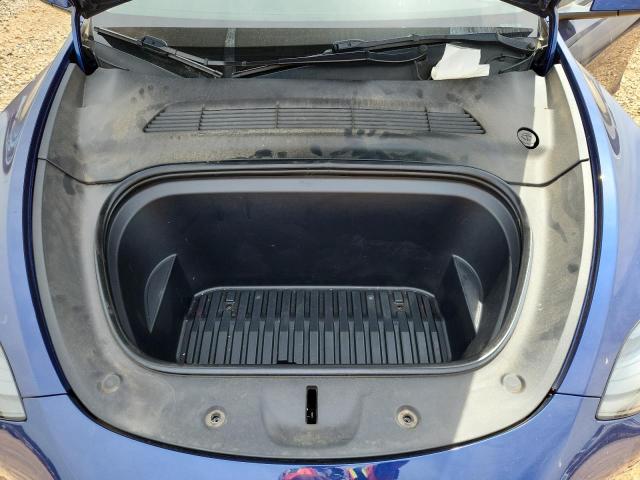 7SAYGDEF6NF523716 - 2022 TESLA MODEL Y BLUE photo 11