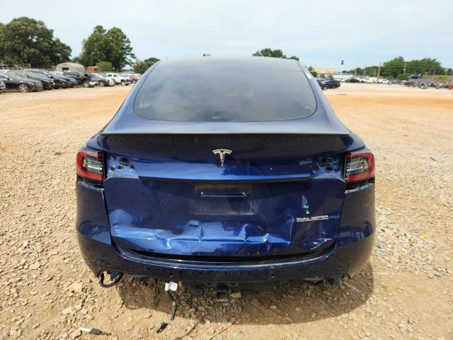 7SAYGDEF6NF523716 - 2022 TESLA MODEL Y BLUE photo 6