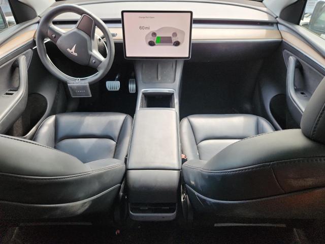 7SAYGDEF6NF523716 - 2022 TESLA MODEL Y BLUE photo 8