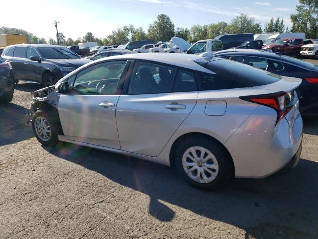 JTDKAMFUXN3176891 - 2022 TOYOTA PRIUS NIGHT SHADE Күміс фото 2