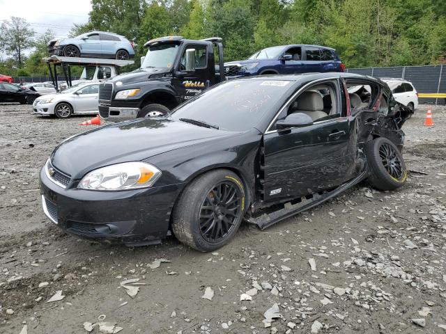 2G1WD58C389215067 - 2008 CHEVROLET IMPALA SUPER SPORT BLACK photo 1