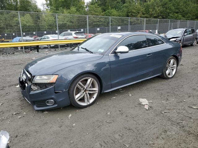 WAURV78T09A046867 - 2009 AUDI S5 QUATTRO GRAY photo 1