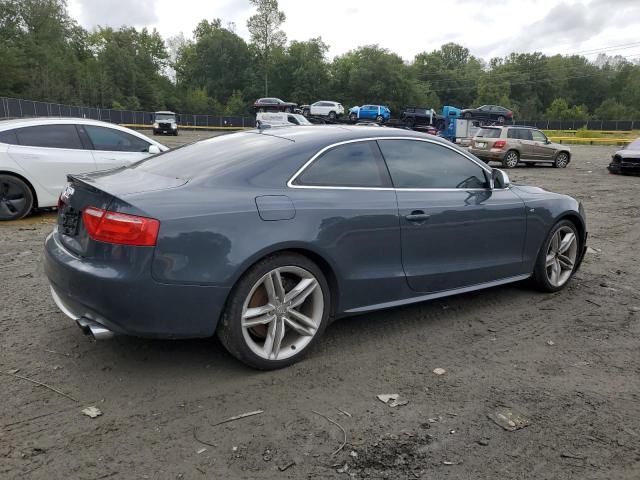 WAURV78T09A046867 - 2009 AUDI S5 QUATTRO GRAY photo 3