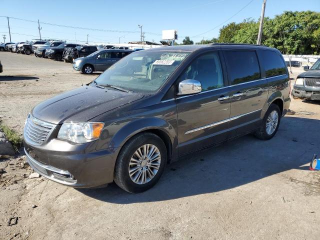 2C4RC1CG8FR657107 - 2015 CHRYSLER TOWN & COU TOURING L GRAY photo 1