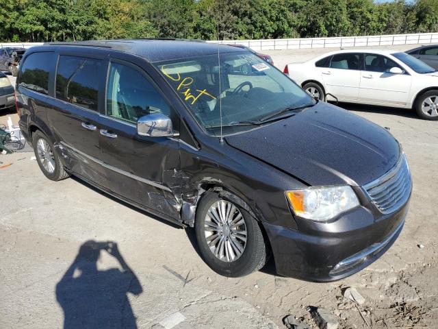 2C4RC1CG8FR657107 - 2015 CHRYSLER TOWN & COU TOURING L GRAY photo 4