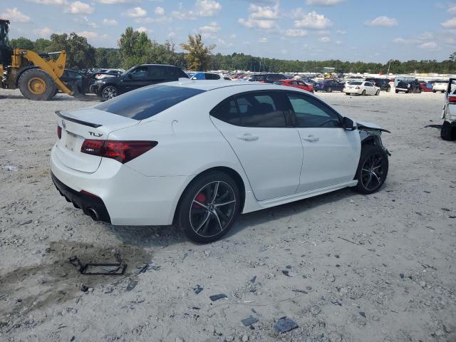 19UUB2F68JA013403 - 2018 ACURA TLX TECH+A WHITE photo 3