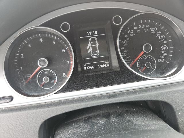 WVWBP7AN4GE512767 - 2016 VOLKSWAGEN CC BASE WHITE photo 9