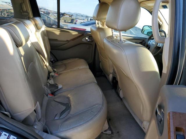 5N1AR18U26C615188 - 2006 NISSAN PATHFINDER LE SILVER photo 11