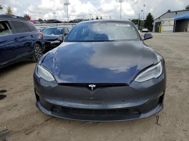 5YJSA1E56MF436326 - 2021 TESLA MODEL S Grau Foto 5