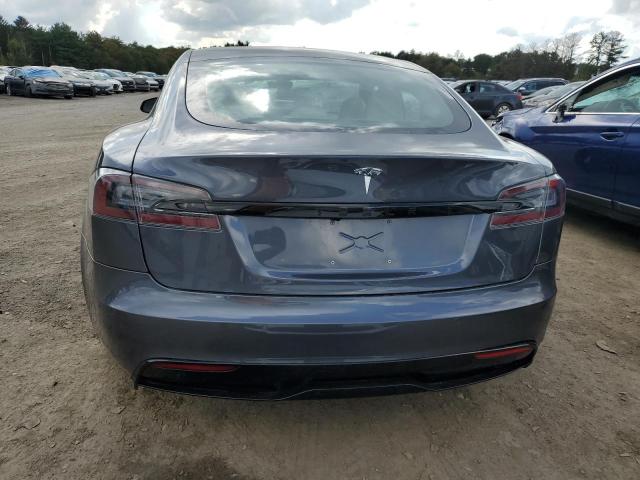 5YJSA1E56MF436326 - 2021 TESLA MODEL S Grau Foto 6