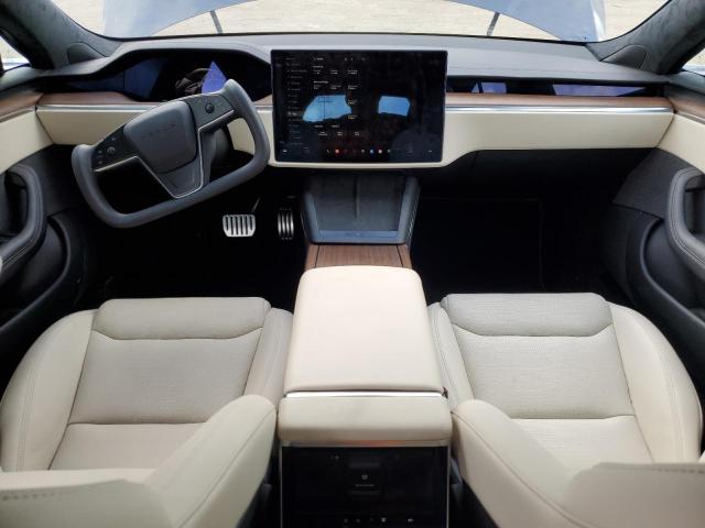 5YJSA1E56MF436326 - 2021 TESLA MODEL S Grau Foto 8