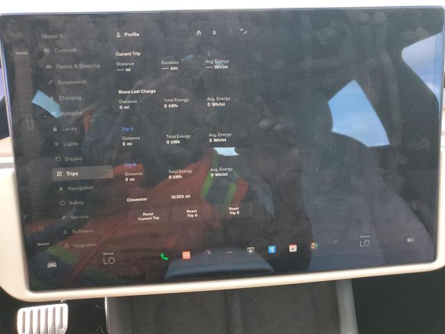 5YJSA1E56MF436326 - 2021 TESLA MODEL S Grau Foto 9