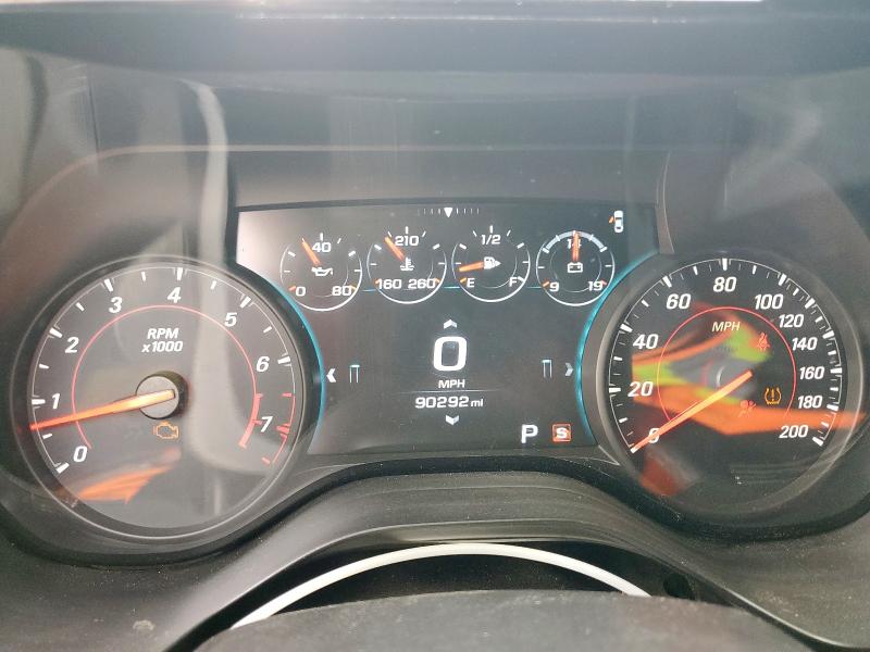 1G1FF1R70G0182669 - 2016 CHEVROLET CAMARO SS SILVER photo 9