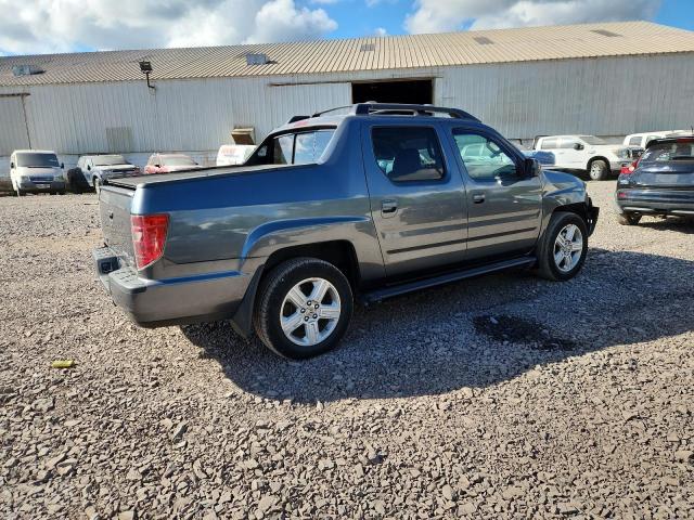 5FPYK1F50AB011015 - 2010 HONDA RIDGELINE RTL GRAY photo 3