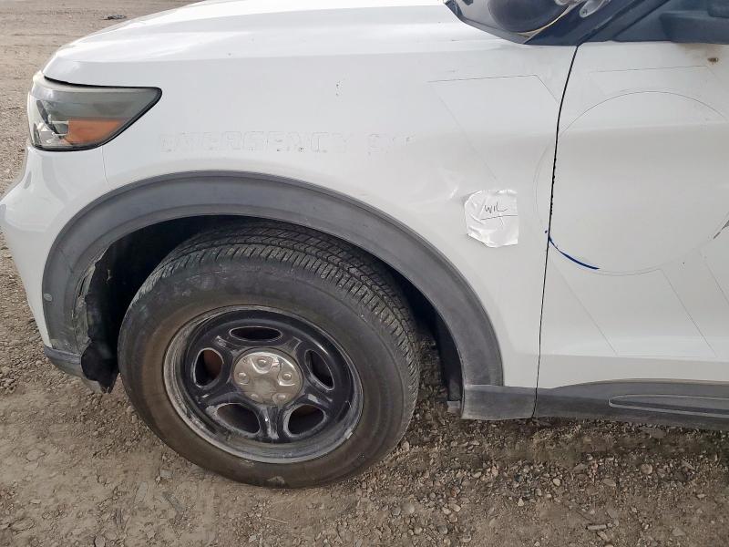 1FM5K8AB3LGA64037 - 2020 FORD EXPLORER POLICE INTERCEPTOR თეთრი ფოტო 13