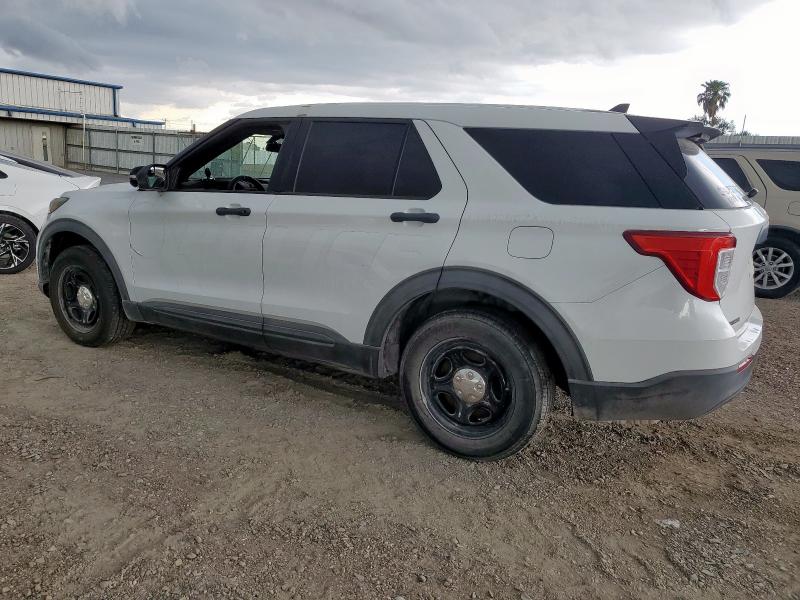 1FM5K8AB3LGA64037 - 2020 FORD EXPLORER POLICE INTERCEPTOR თეთრი ფოტო 2