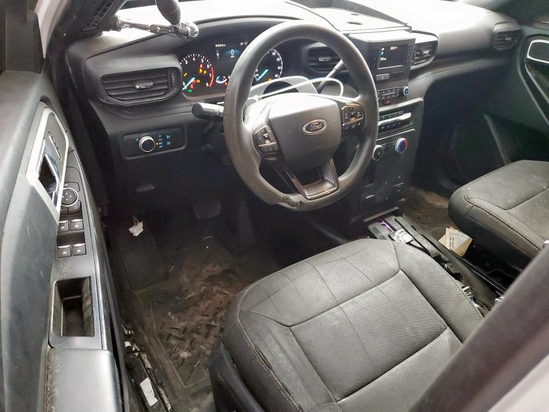 1FM5K8AB3LGA64037 - 2020 FORD EXPLORER POLICE INTERCEPTOR თეთრი ფოტო 8