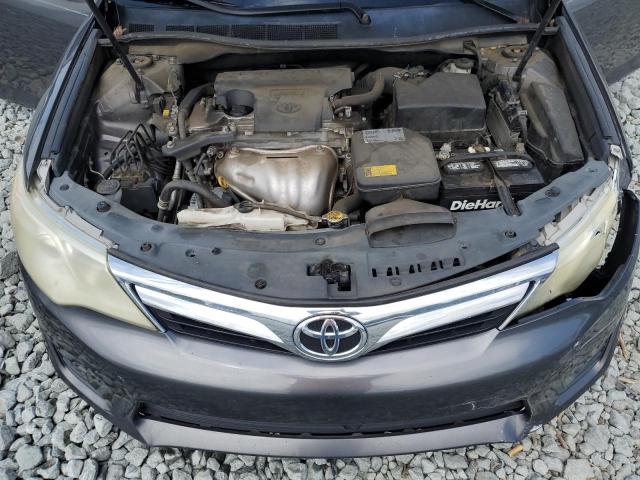 4T4BF1FK8CR206848 - 2012 TOYOTA CAMRY BASE GRAY photo 11