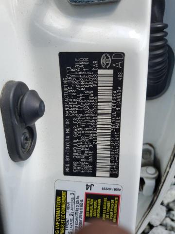 2T1BU4EE5DC102656 - 2013 TOYOTA COROLLA BASE Ağ foto 12